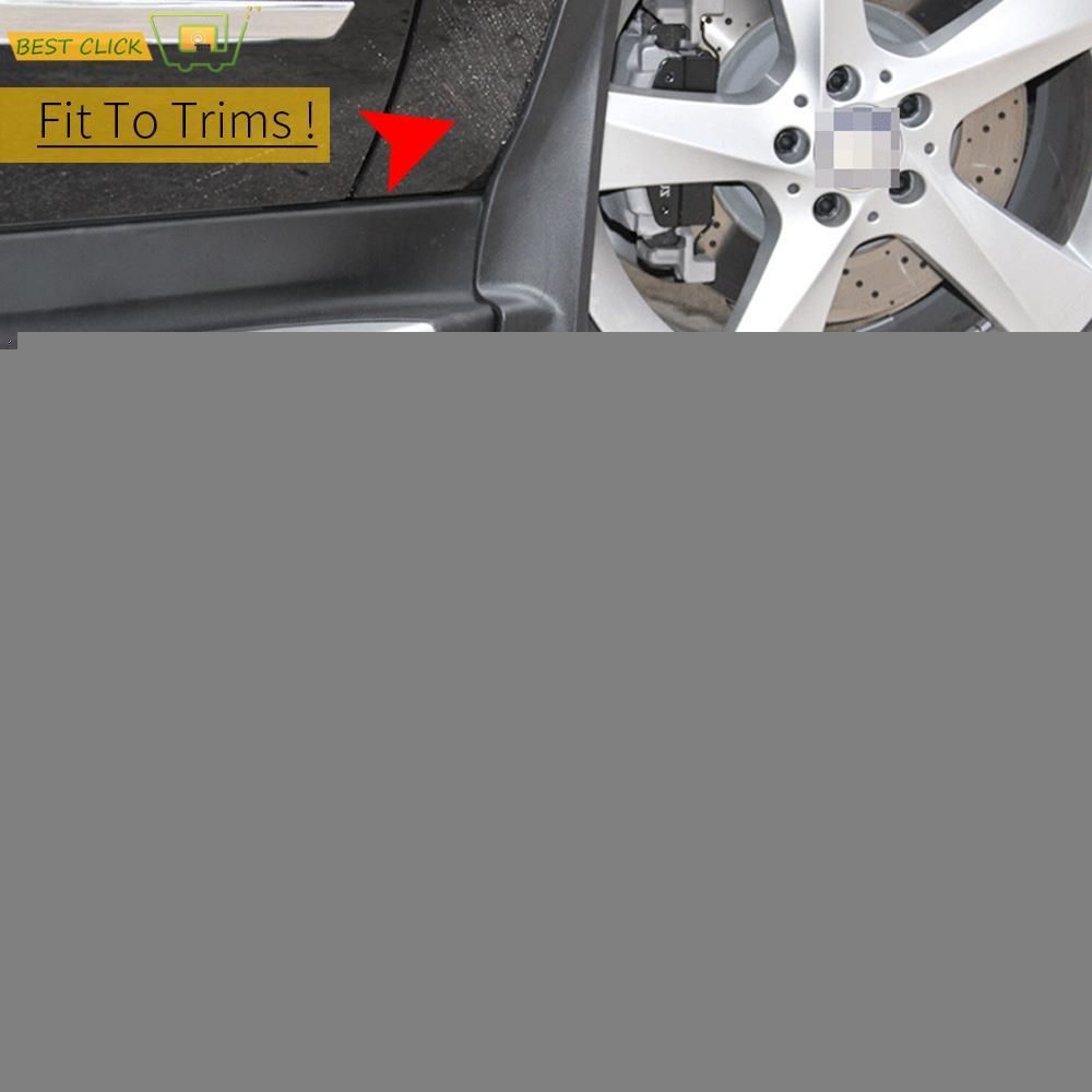 Set Car Flaps For Mercedes Benz M ClML W166 2012 2013 2014 2015 ML300 ML350 ML500 W Running Board Sp Guards Fender