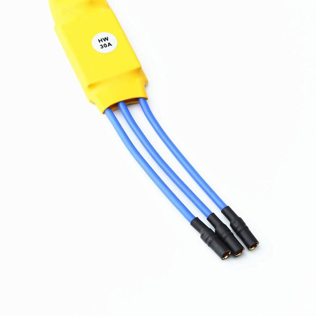 30A T Plug 3.5mm Banana Connector Brushless Motor ESC For Airplane