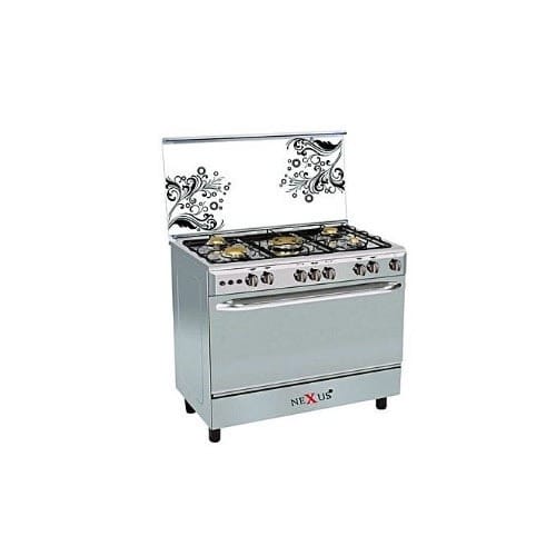 5 Burner Gas Cooker Nx 9000 - 90x60cm