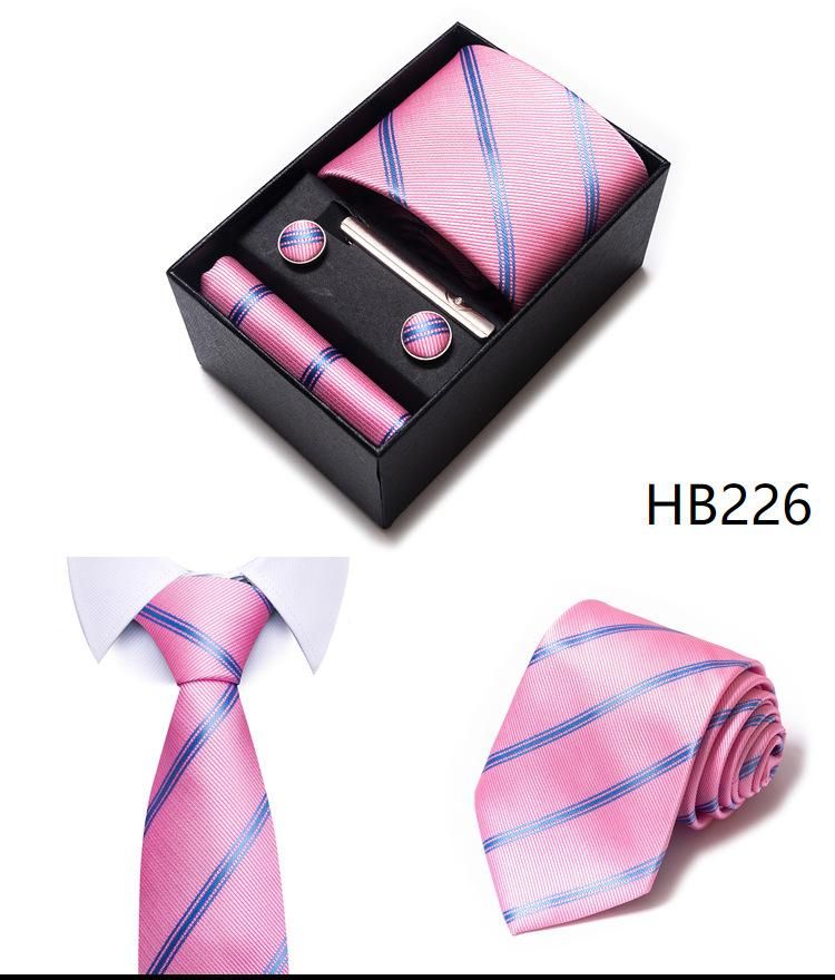 Men'S Tie Gift Box 6-Piece Business Tie Set HB226