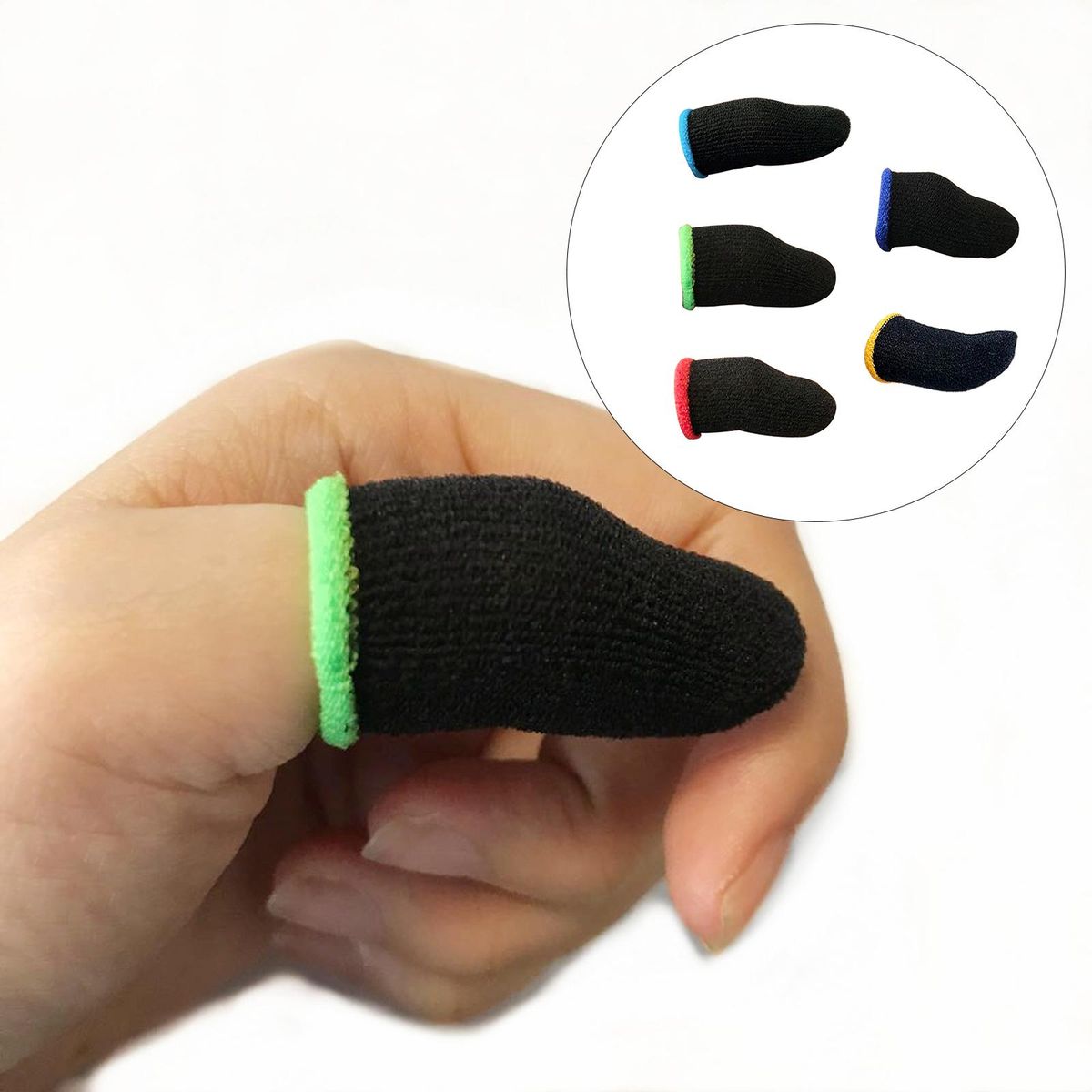 Game Finger Controller Finger Thumb Sleeve Finger Sleeve For 5pcs