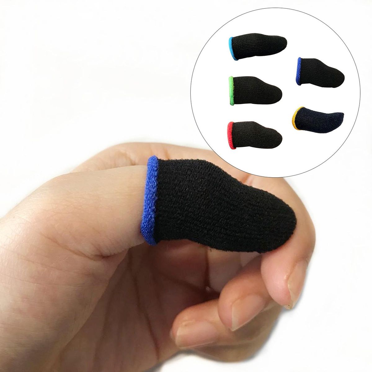 Game Finger Controller Finger Thumb Sleeve Finger Sleeve For 5pcs