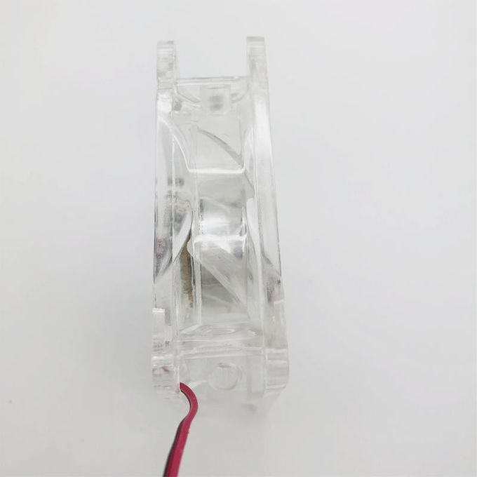 3Pcs Computer 12V DC Fan 4 Multicolor LED 80mm Computer Case Cooler