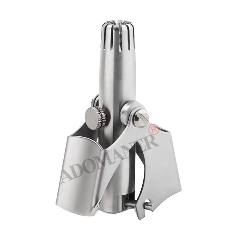 Nose Hair Trimmer Ear Portable Vibrissa  Manual Rhinothrix Cutter Nariz Nasal  Washable HT Tragi Scissors