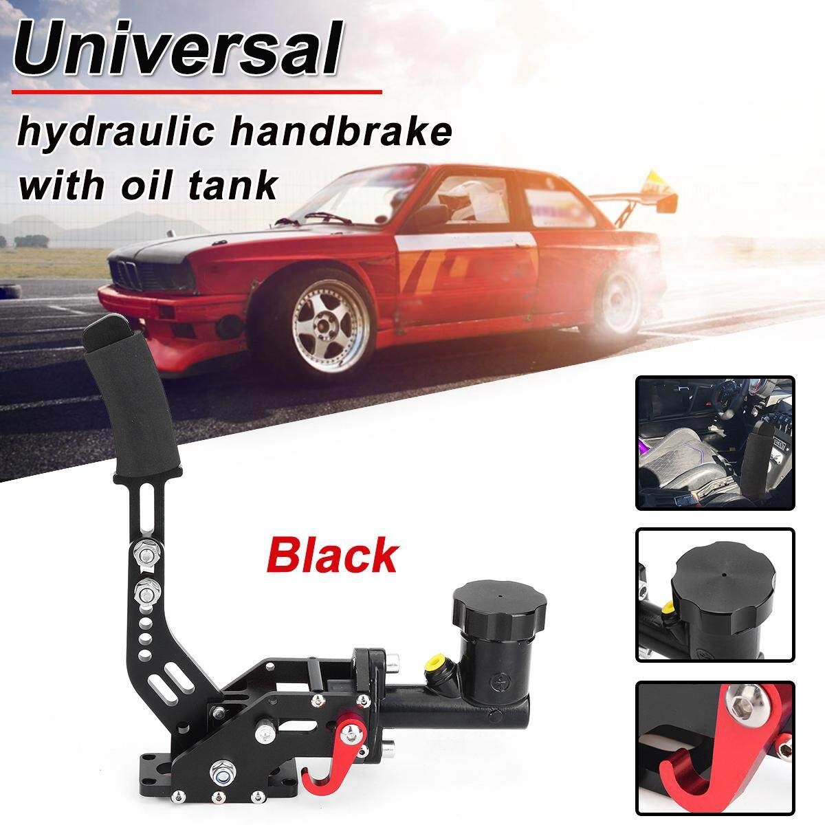 Universal Hydraulic Drift Hydro Racing E-Brake Racing Handbrake Lever Oil Tank-black