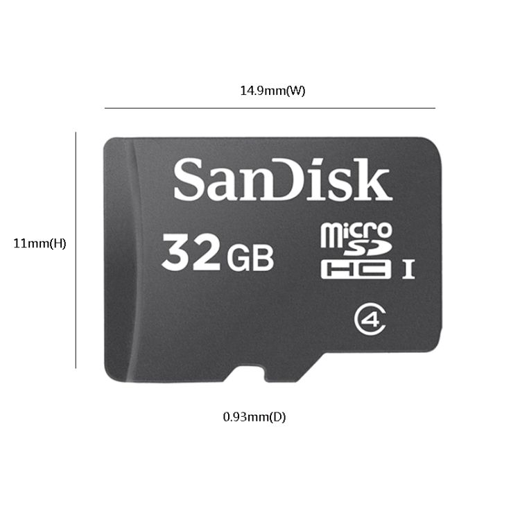 SanDisk C4 Memory Card 8GB Micro SD/ TF Card