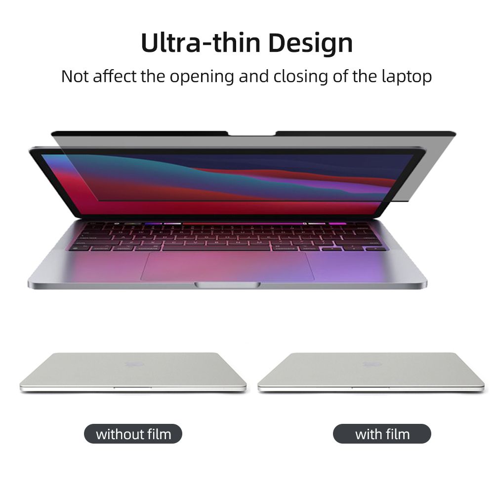 Reusable Privacy Ultra-Thin Screen Film For 13.6"