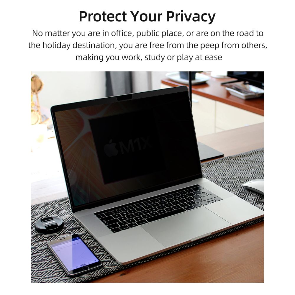 Reusable Privacy Ultra-Thin Screen Film For 13.6"