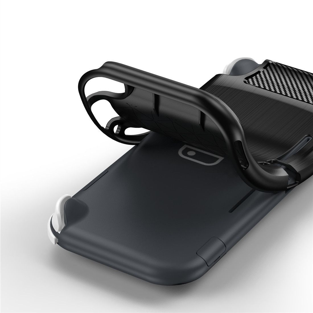 Carbon Fiber TPU Case For Nintendo Switch Lite