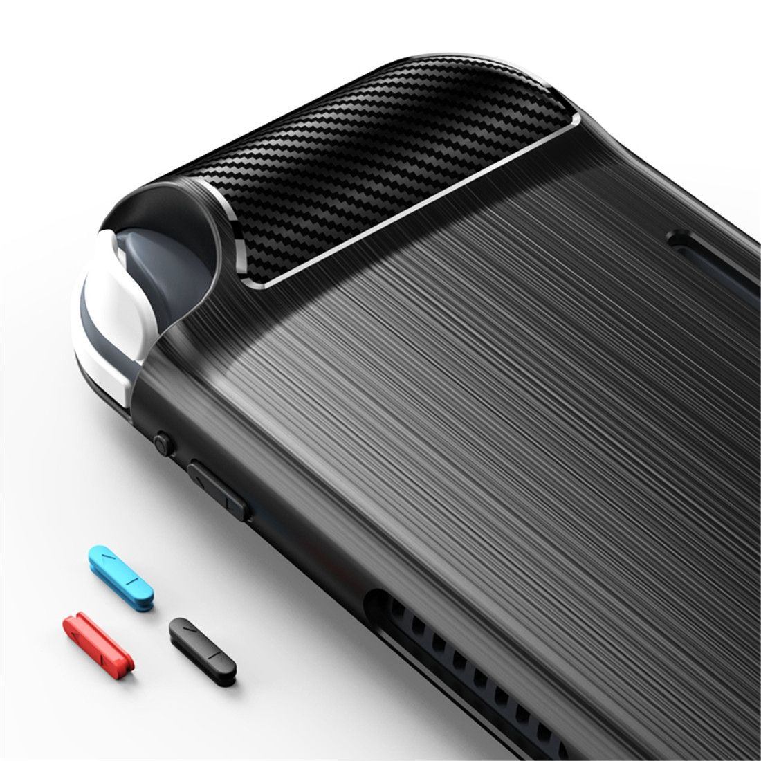 Carbon Fiber TPU Case For Nintendo Switch Lite