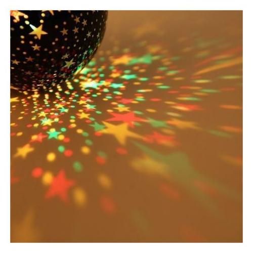 Led Night Sky Rotating Projector Starry Lights, 1 Pc