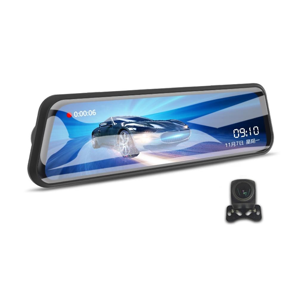 Dual Lens Car Video Recorder Auto Dash Cam Car Camera Recorder Night Viewing Loop Recording DVR 170 Degree Wide Angle Car Camcorder