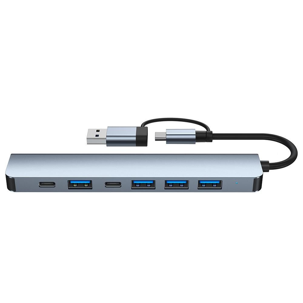 Wireless 7-in-1 port expansion Dock 7 in 1 hub computer with multiple