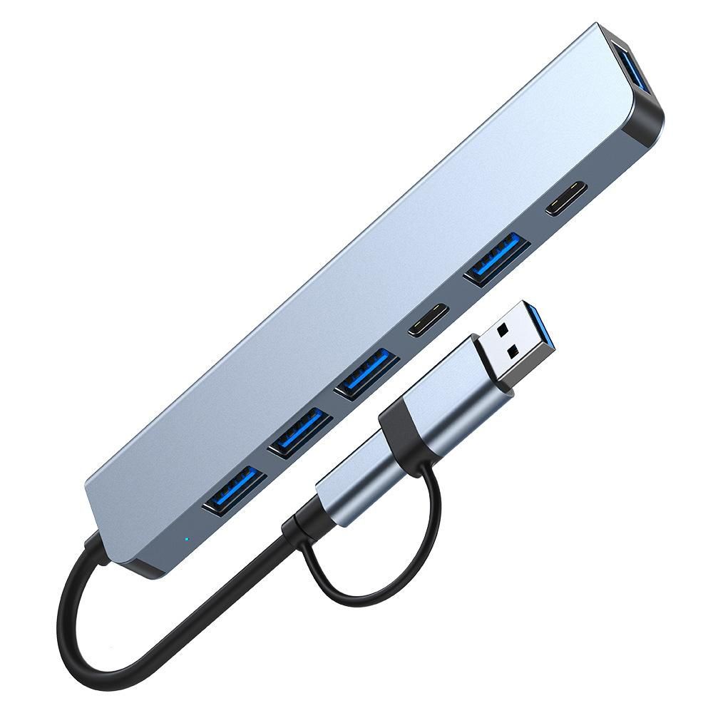 Wireless 7-in-1 port expansion Dock 7 in 1 hub computer with multiple