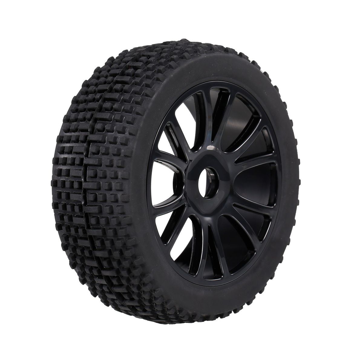 4PCS 1/8 RC Off-Road Rubber Tires For RV/ Flat Car/ Race Car