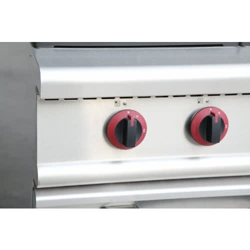 Gas Range Automatic Ignition 6 Burner With Oven