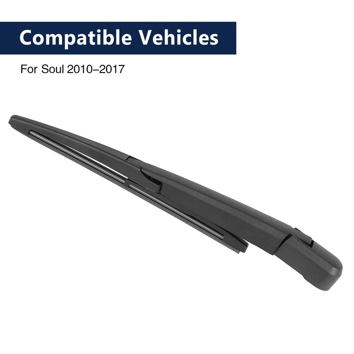 Car Rear Windshield Wiper Blade Arm Set for Kia Soul