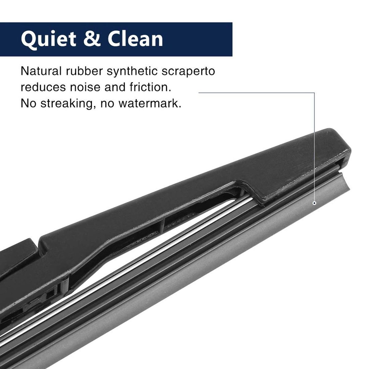 Car Rear Windshield Wiper Blade Arm Set for Kia Soul