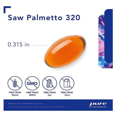 Saw Palmetto 320 Support Testosterone Metabolism, & Urinary Function