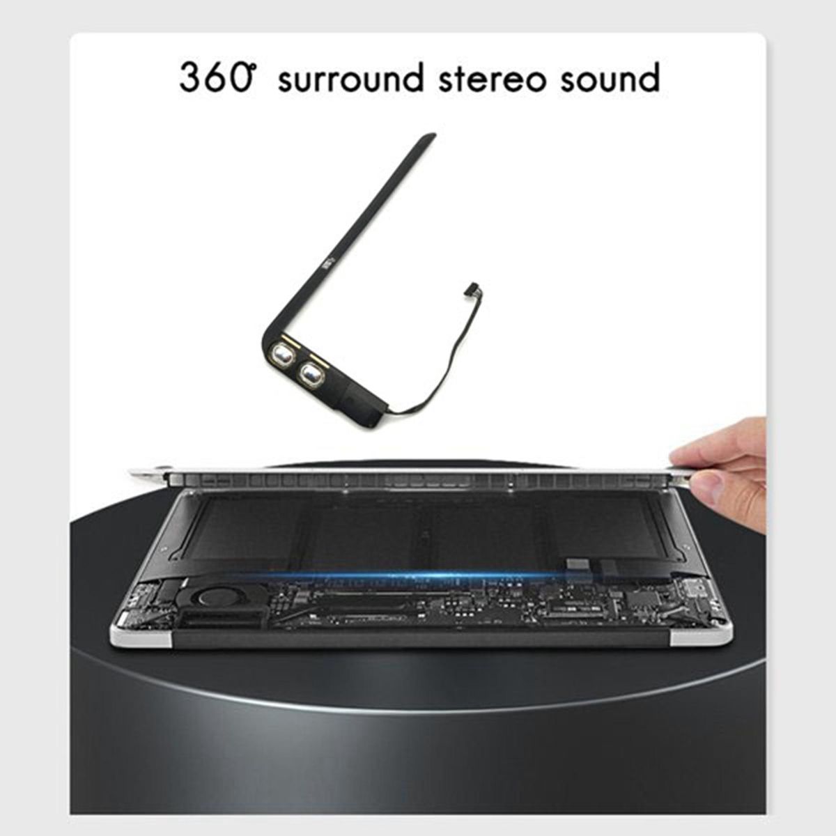 Speaker for Apple IPad 3/4 A1416/A1430/A1458/A1403/A1459/A1460 Laptop Built-In Speaker Replacement Repair Parts