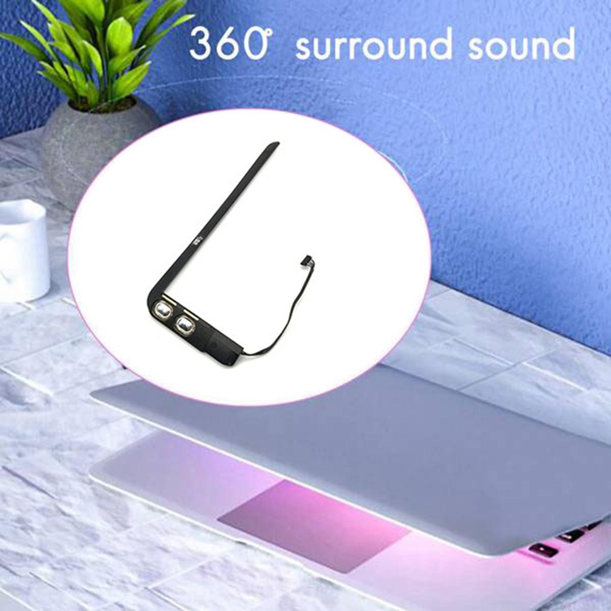 Speaker for Apple IPad 3/4 A1416/A1430/A1458/A1403/A1459/A1460 Laptop Built-In Speaker Replacement Repair Parts