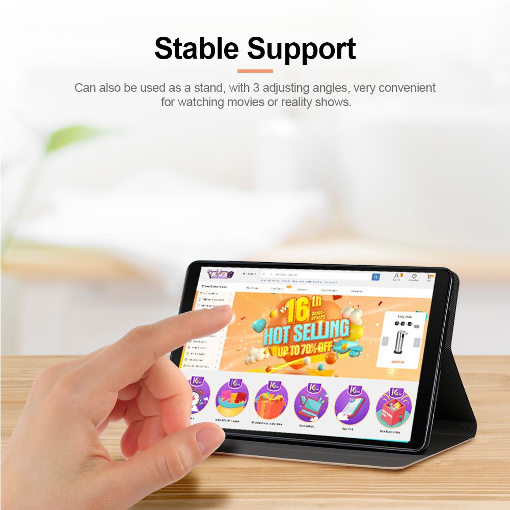Protective Case TPU Back Case Cover Tablet Support Stand