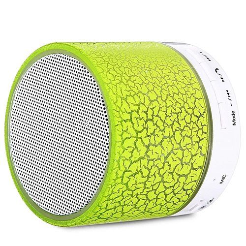 A9 Wireless Bluetooth Speaker Portable LED Mini Hands Free TF USB Subwoofer Music Sound Player For Car Phone Iphone PC(Purple) HT-S