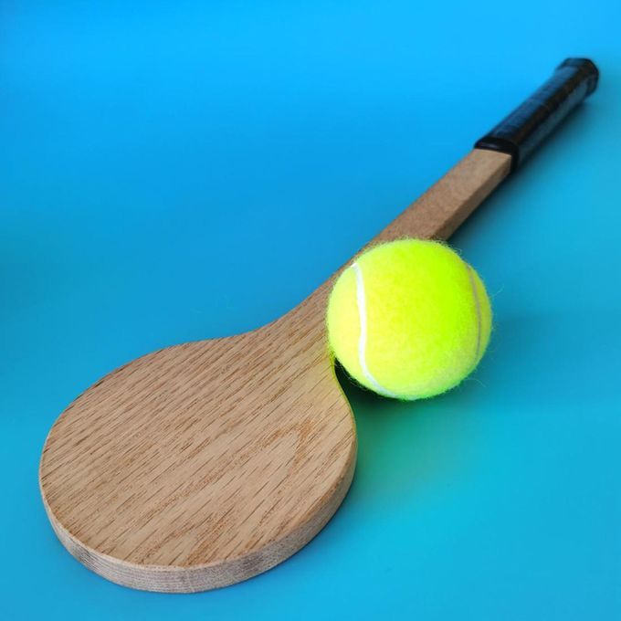 2X Wood Tennis Sweet Pointer Spoon Tennis Mid Sweet Point Hit Racket