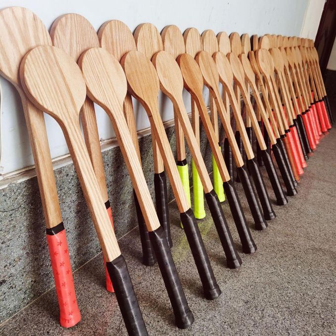 2X Wood Tennis Sweet Pointer Spoon Tennis Mid Sweet Point Hit Racket