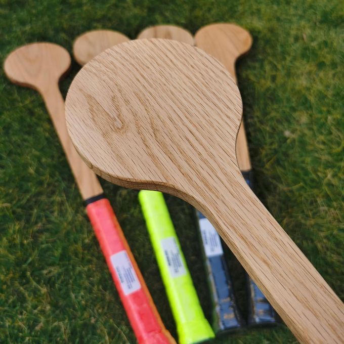 2X Wood Tennis Sweet Pointer Spoon Tennis Mid Sweet Point Hit Racket