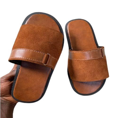 Cover Slides For Men - Brown