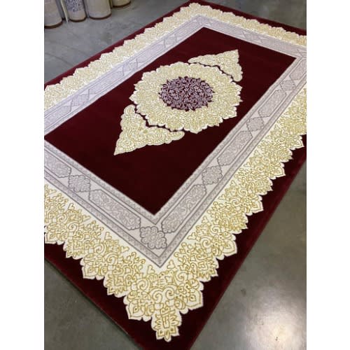 5 By 7ft Luxury Pattern Multicolor Center Rug