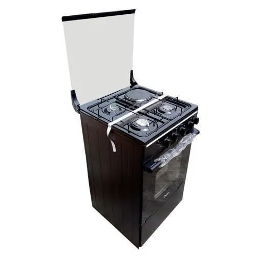 3 Gas Burner + 1 Hot Plate With Oven And Grill - 50x55cm