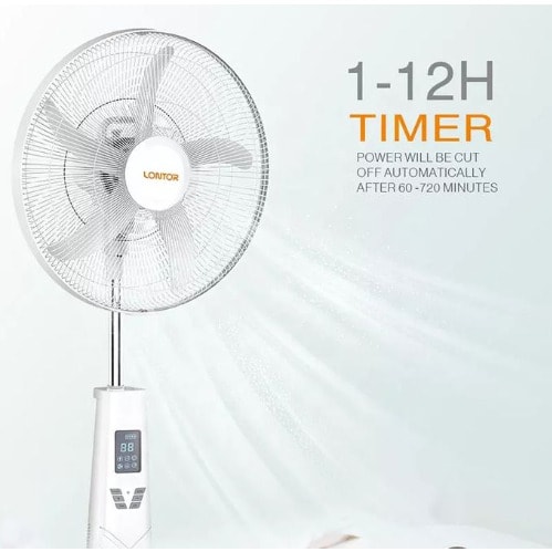 Rechargeable Standing Fan 83hrs Long Lasting Duration- ctl-cf056wr-18 -18 Inches