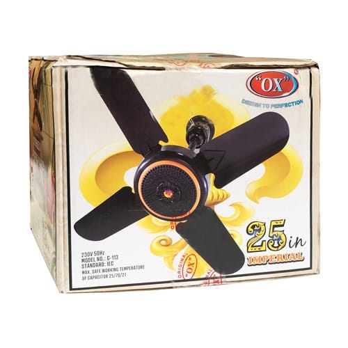Imperial Ceiling Fan - G-113 - 25"