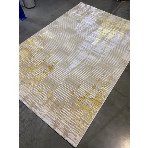 Pattern Center Rug - 5 By 7ft - Multicolor