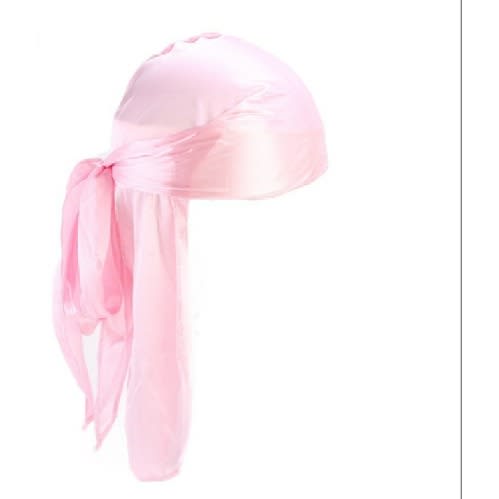 Silk Plain Durag - Pink