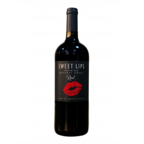 Sweet Lips Natural  Red Wine - 1litre - 6pcs