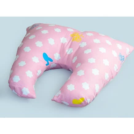 Breast Feeding Pillow - Polka Dot Pink