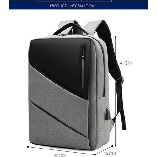Unisex Smart Laptop Bag Pack With USB Port  - 15.6''