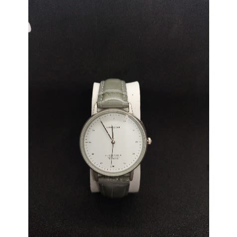 Livesaver Unisex Leather Watch - Grey