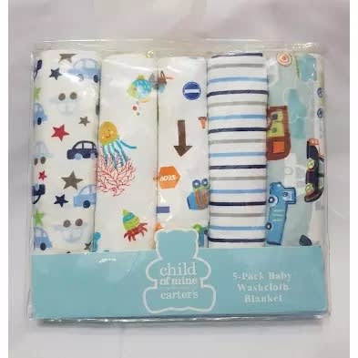 Carter's Child Of Mine Flannel - 5 In 1 - 2 Packs