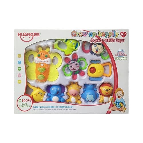 Joyous Baby Rattle - 10 pieces