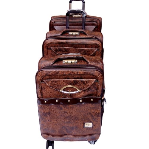 3 Piece Set Trolley Travelling Luggage - 20, 24 And 28 inches