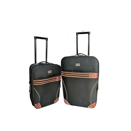 Set of 2 Luggage - Black
