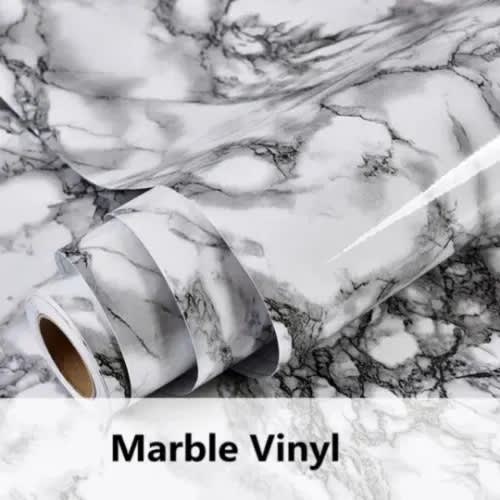 Self Adhesive Marble Wallpaper Contact Paper - 60cm X 5m