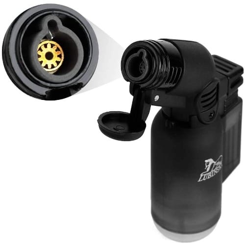Cigar Butane Big Single Torch Jet Blue Flame Lighter