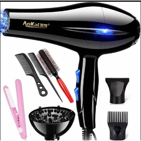 Hair Dryer With Accessories