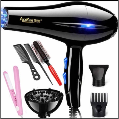 Hair Dryer With Accessories