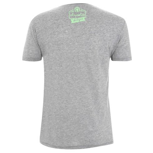 Nerdy Panda Print Tshirt - Grey